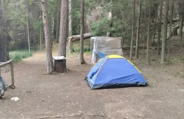 Палатка, в которой жил Александр
