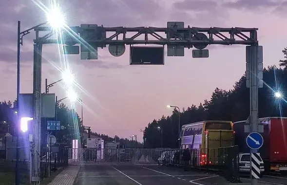 Літоўская мяжа ў ноч на сераду была закрытая
