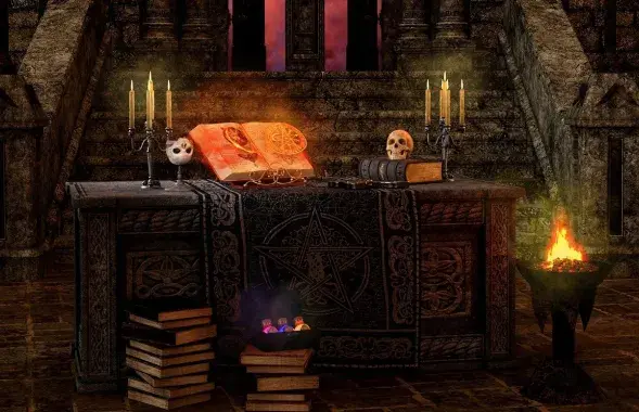 Магія, ілюстрацыйнае фота
