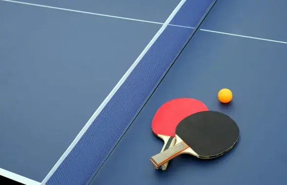 Настольны тэніс, фота ілюстрацыйнае
