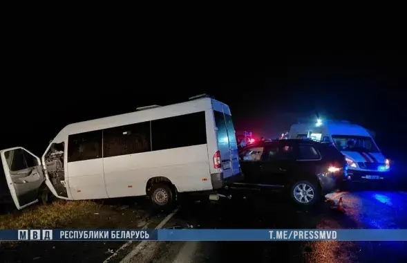 Смяротная аварыя пад Светлагорскам
