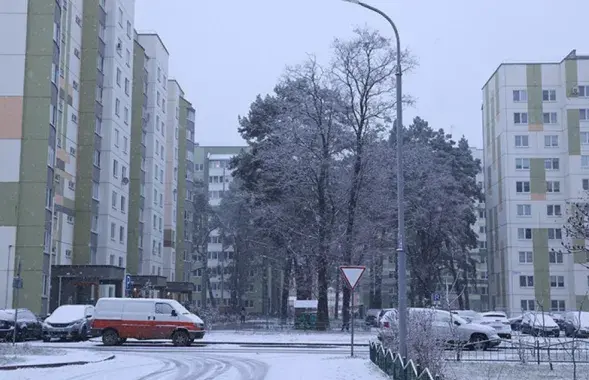Зіма прыйшла ў Беларусь.
