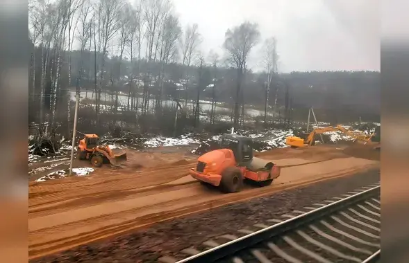 Строители заметно продвинулись
