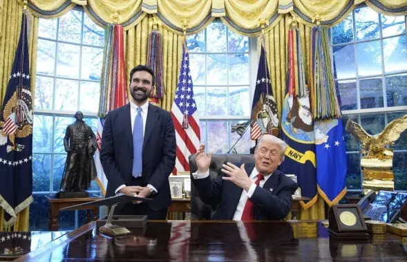 Трамп і Мамдані
