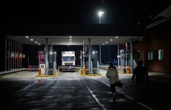 На белорусско-литовской границе
