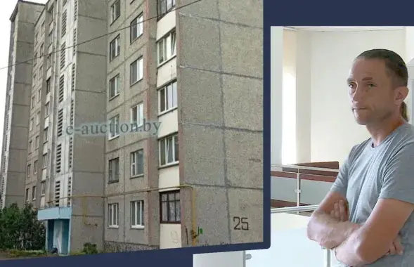 Виталий Чопик и его дом в Бресте
