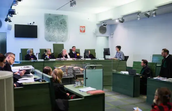 Падчас разгляду апеляцыі
