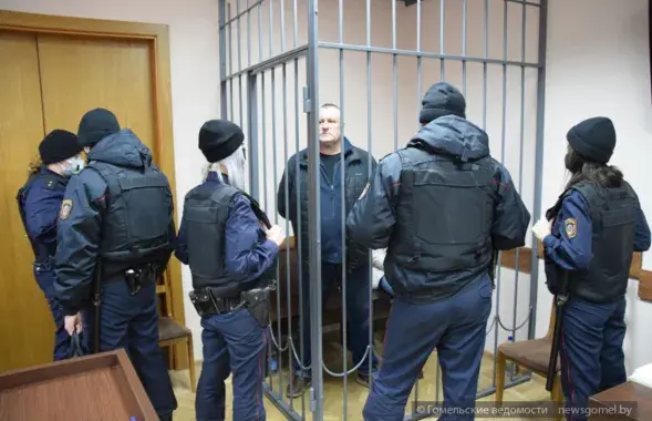 Леонид Судаленко на суде
