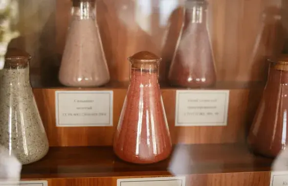 Образцы белорусского калия
