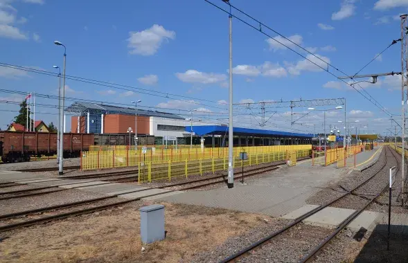 Железнодорожная станция в польском Тересполе

