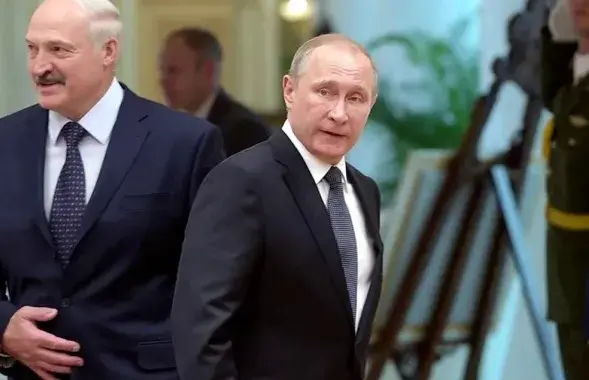 Лукашенко и Путин
