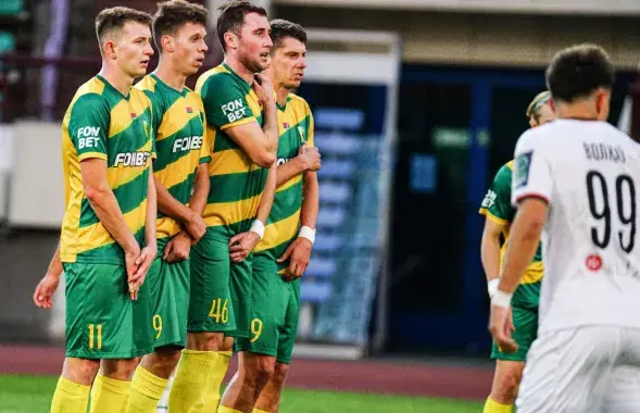 Футболисты "Немана", иллюстративное фото
