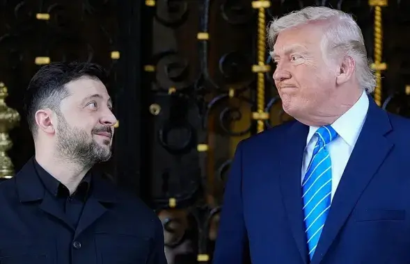 Владимир Зеленский и Дональд Трамп
