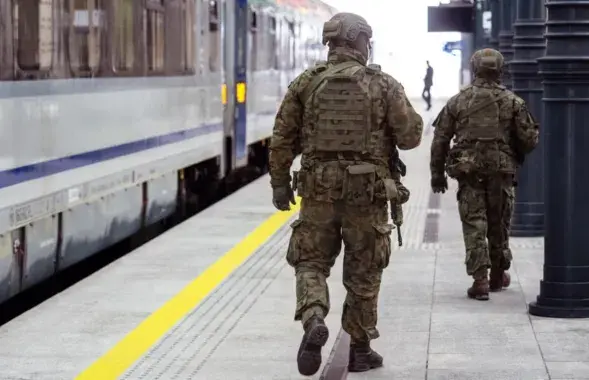 Военнослужащие в Польше, фото иллюстративное
