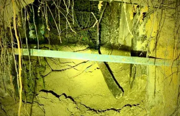 Тоннель под белорусско-польской границей
