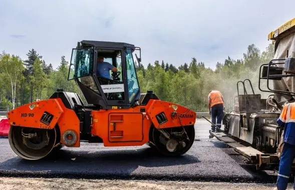 Ремонт дороги
