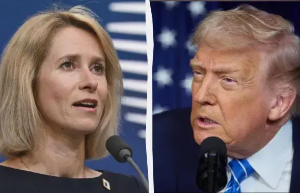 Кая Каллас и Дональд Трамп
