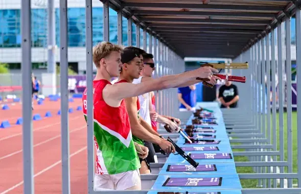 Беларускія пяціборцы
