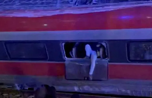 Железнодорожная катастрофа в Испании
