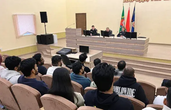 Суд над студентом-ланкийцем в Витебске
