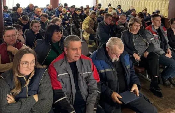 Встреча на Хойникском заводе гидроаппаратуры
