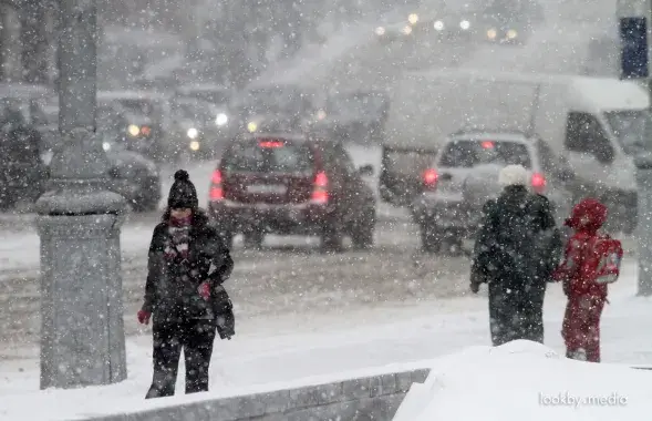 Маразы ў Мінску
