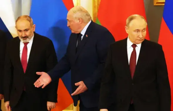 Пашинян, Лукашенко и Путин
