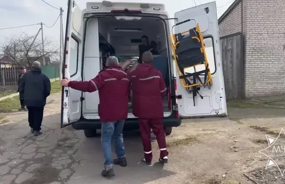 После взрыва в Казимировке госпитализировали мужчину
