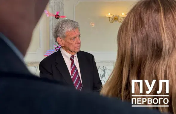 Джон Коўл пасля сустрэчы з Лукашэнкам
