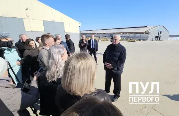 Лукашэнка падчас паездкі на Магілёўшчыну
