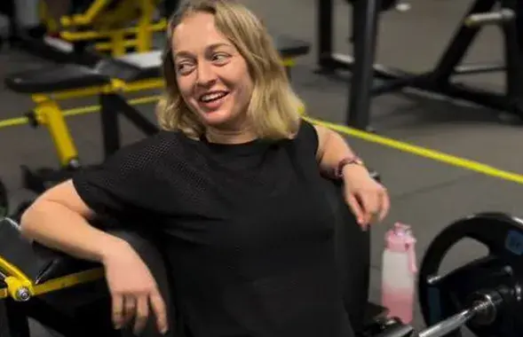 Фото с предположительно Анжеликой Мельниковой из минской качалки
