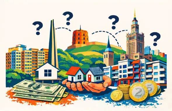 Цены на приобретение жилья в трёх странах сильно отличаются
