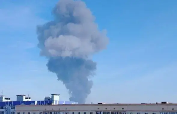 Пожар в Нижнекамске
