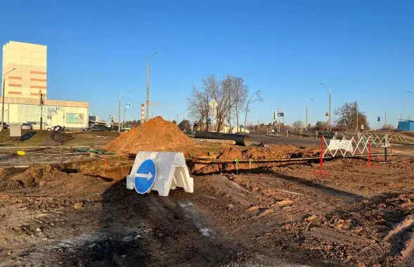 На месцы камунальнай аварыі ў Рэчыцы
