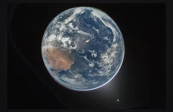 Місія ўжо пакінула зямную арбіту.
