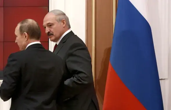 Сустрэча Пуціна і Лукашэнкі
