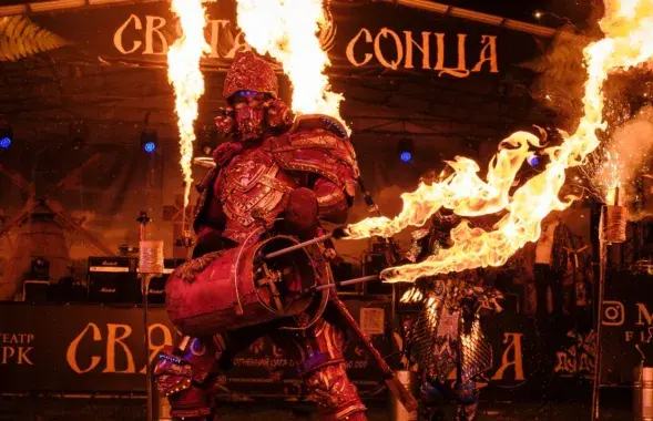Фэст "Свята сонца" ў Дудутках
