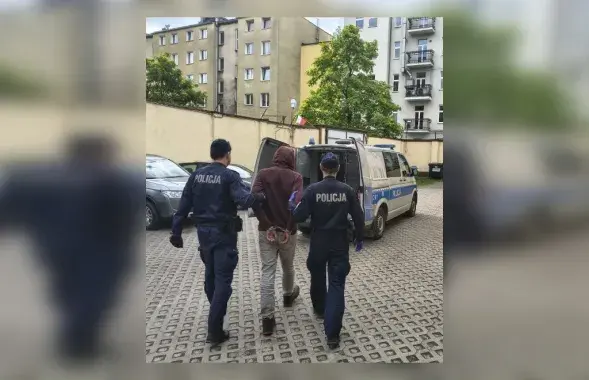 Затрыманы ў Гдыні беларус
