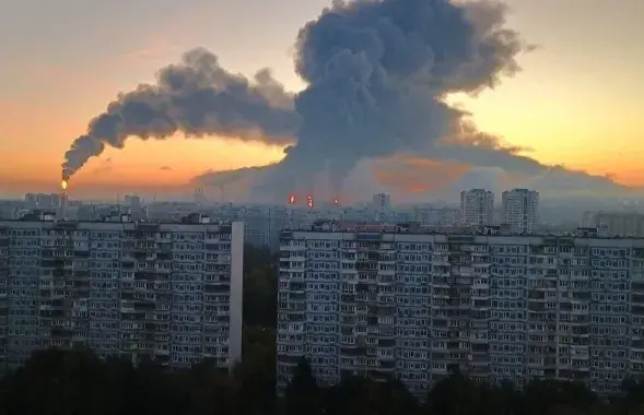 Масква гарыць
