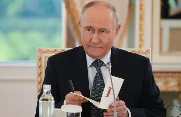 Прэзідэнт РФ Уладзімір Пуцін
