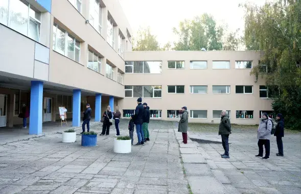 Очередь на участок
