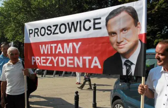 На выбарах прэзідэнта Польшчы Дуда перамог з перавагай у 3%