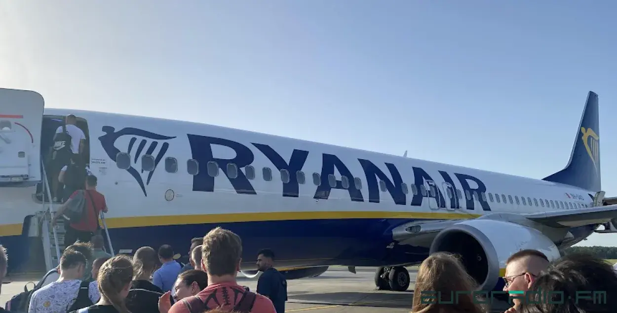 Самалёт Ryanair / Еўрарадыё
