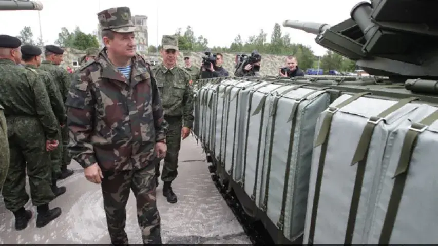 На ўзбраенне беларускага войска паступілі найноўшыя танкі (фота, відэа)
