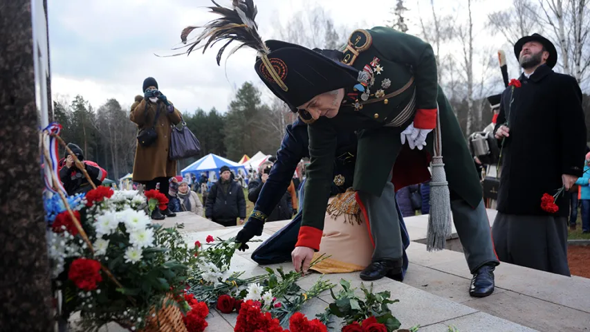 Пад Барысавам рэканструявалі бітву 1812 года (фота)