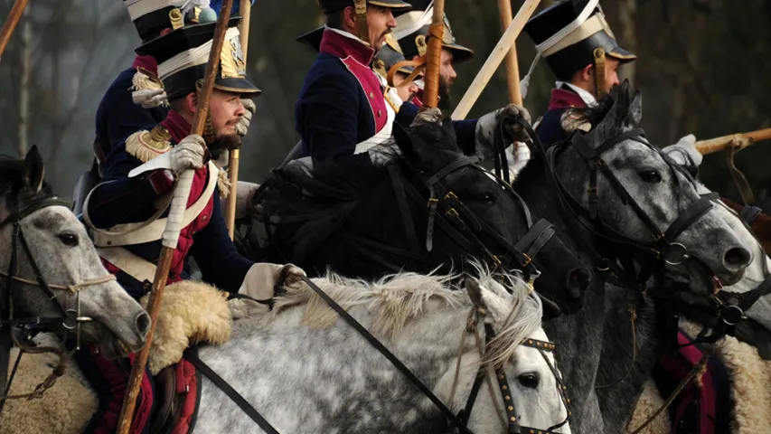 Пад Барысавам рэканструявалі бітву 1812 года (фота)