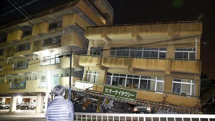 Ахвярамі серыі землятрусаў у Японіі сталі 37 чалавек