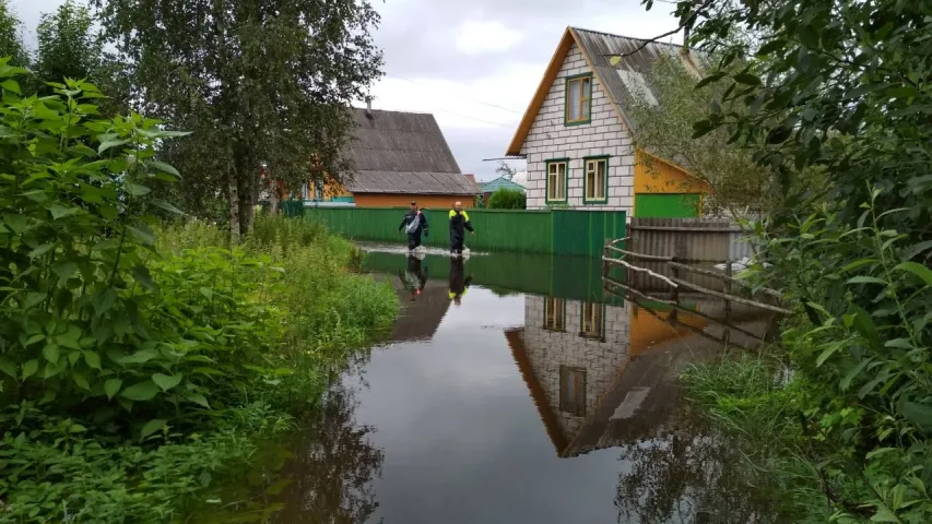 У Магілёўскім раёне з садовага таварыства эвакуявалі 14 чалавек (фота)