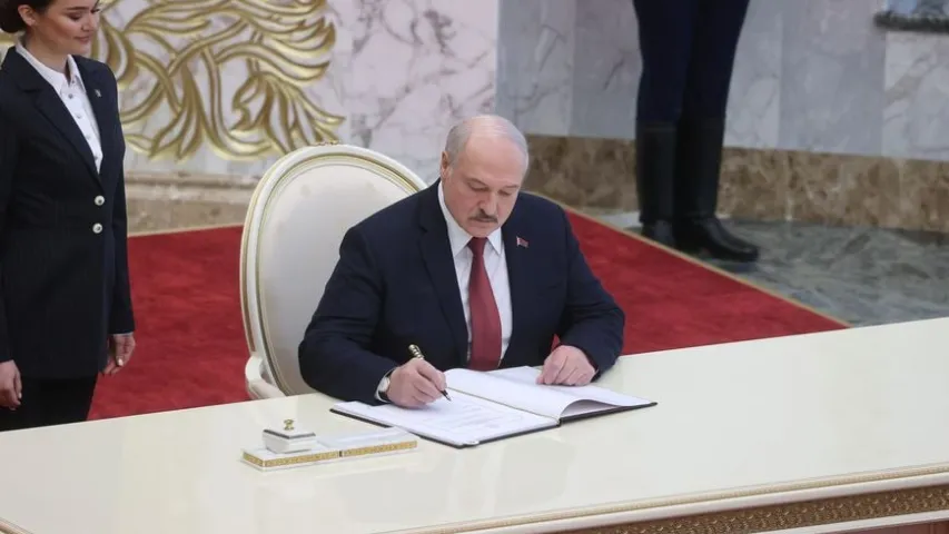 Лукашэнка сабраў у Палацы Незалежнасці больш за тысячу чалавек