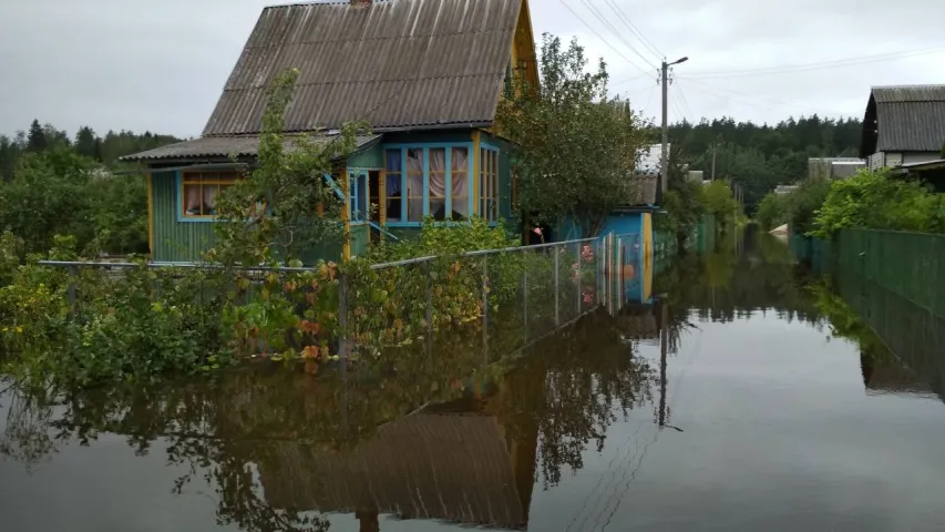 У Магілёўскім раёне з садовага таварыства эвакуявалі 14 чалавек (фота)